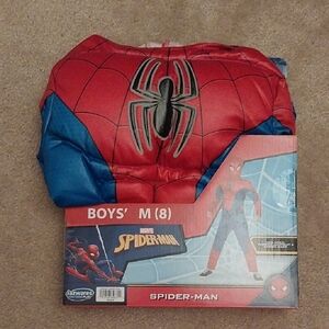 New Marvel Spider-Man Kids' Costume - Boys' Medium Size 8  -